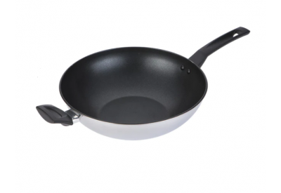 Prestige Non-Stick Stainless Steel Stir Fry Pan / Wok 30cm